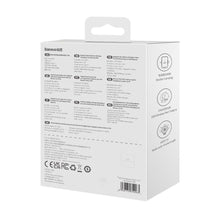 Заредете изображение във визуализатора на галерията – Baseus car holder with wireless charging automatic 15w halo black sudd000001
