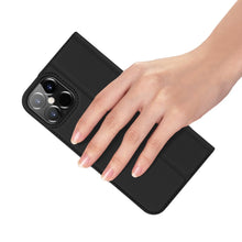 Заредете изображение във визуализатора на галерията – DUX DUCIS Skin Pro Bookcase type case for iPhone 12 Pro Max black - TopMag
