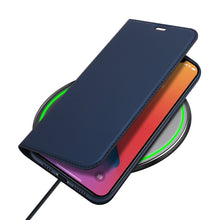 Заредете изображение във визуализатора на галерията – DUX DUCIS Skin Pro Bookcase type case for iPhone 12 Pro Max blue - TopMag

