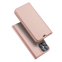 Заредете изображение във визуализатора на галерията – DUX DUCIS Skin Pro Bookcase type case for iPhone 12 Pro Max pink - TopMag
