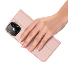 Заредете изображение във визуализатора на галерията – DUX DUCIS Skin Pro Bookcase type case for iPhone 12 Pro Max pink - TopMag
