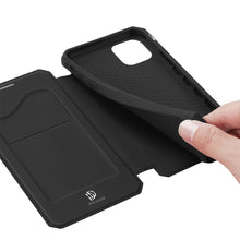 Заредете изображение във визуализатора на галерията – DUX DUCIS Skin X Bookcase type case for iPhone 12 Pro Max black - TopMag
