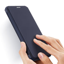 Заредете изображение във визуализатора на галерията – DUX DUCIS Skin X Bookcase type case for iPhone 12 Pro Max blue - TopMag
