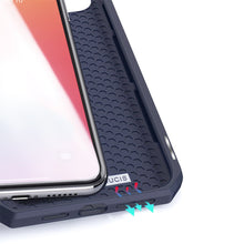 Заредете изображение във визуализатора на галерията – DUX DUCIS Skin X Bookcase type case for iPhone 12 Pro Max blue - TopMag
