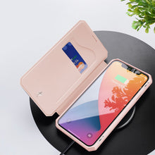 Заредете изображение във визуализатора на галерията – DUX DUCIS Skin X Bookcase type case for iPhone 12 Pro Max pink - TopMag
