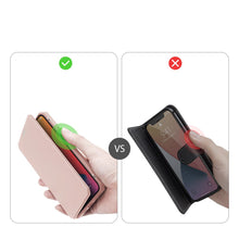 Заредете изображение във визуализатора на галерията – DUX DUCIS Skin X Bookcase type case for iPhone 12 Pro Max pink - TopMag
