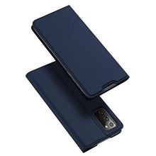Заредете изображение във визуализатора на галерията – DUX DUCIS Skin X Bookcase type case for Samsung Galaxy Note 20 blue - TopMag
