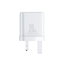 Заредете изображение във визуализатора на галерията – UK Joyrooom FlashSeries JR-TCF05 20W USB-A USB-C charger - white
