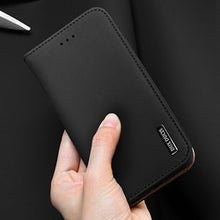 Заредете изображение във визуализатора на галерията – DUX DUCIS Wish Genuine Leather Bookcase type case for iPhone 12 Pro Max red - TopMag
