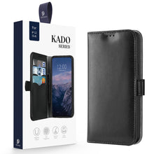 Заредете изображение във визуализатора на галерията – Dux Ducis Kado Bookcase wallet type case for iPhone 12 mini black - TopMag
