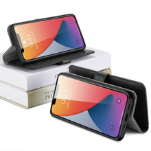 Заредете изображение във визуализатора на галерията – Dux Ducis Kado Bookcase wallet type case for iPhone 12 mini black - TopMag
