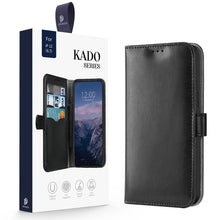 Заредете изображение във визуализатора на галерията – Dux Ducis Kado Bookcase wallet type case for iPhone 12 Pro Max black - TopMag
