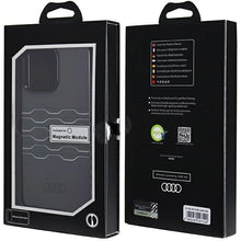 Заредете изображение във визуализатора на галерията – Audi IML MagSafe case for iPhone 15 Pro Max - black
