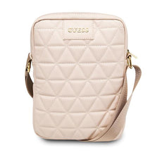 Заредете изображение във визуализатора на галерията – Guess Torba GUTB10QLPK 10" różowa/pink Quilted Tablet Bag - TopMag
