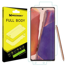 Заредете изображение във визуализатора на галерията – Wozinsky Full Body Self-Repair 360° Full Coverage Screen Protector Film for Samsung Galaxy Note 20 - TopMag
