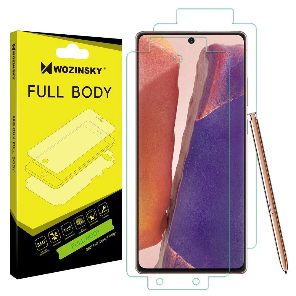 Wozinsky Full Body Self-Repair 360° Full Coverage Screen Protector Film for Samsung Galaxy Note 20 - TopMag