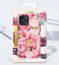 Заредете изображение във визуализатора на галерията – Kingxbar Forest glowing in the dark case decorated with original Swarovski crystals iPhone 11 Pro purple - TopMag
