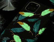 Заредете изображение във визуализатора на галерията – Kingxbar Forest glowing in the dark case decorated with original Swarovski crystals iPhone 11 Pro purple - TopMag
