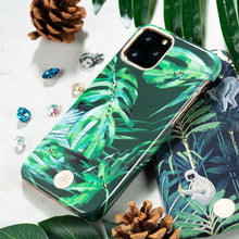 Заредете изображение във визуализатора на галерията – Kingxbar Blossom case decorated with original Swarovski crystals iPhone 11 Pro Max multicolour (Orchid) - TopMag
