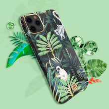 Заредете изображение във визуализатора на галерията – Kingxbar Blossom case decorated with original Swarovski crystals iPhone 11 Pro Max multicolour (Gardenia) - TopMag
