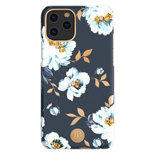 Заредете изображение във визуализатора на галерията – Kingxbar Blossom case decorated with original Swarovski crystals iPhone 11 Pro Max multicolour (Gardenia) - TopMag
