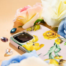 Заредете изображение във визуализатора на галерията – Kingxbar Blossom case decorated with original Swarovski crystals iPhone 11 Pro Max multicolour (Gardenia) - TopMag
