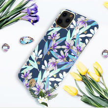 Заредете изображение във визуализатора на галерията – Kingxbar Blossom case decorated with original Swarovski crystals iPhone 11 Pro Max multicolour (Gardenia) - TopMag
