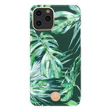 Заредете изображение във визуализатора на галерията – Kingxbar Blossom case decorated with original Swarovski crystals iPhone 11 Pro Max multicolour (Leaf) - TopMag
