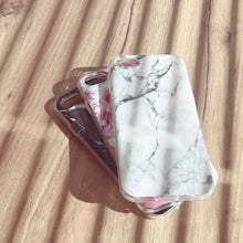 Заредете изображение във визуализатора на галерията – Wozinsky Marble TPU case cover for iPhone 12 Pro / iPhone 12 white - TopMag
