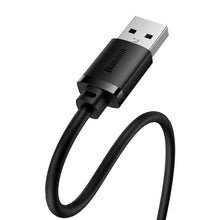 Заредете изображение във визуализатора на галерията – USB 2.0 extension cable 1.5m Baseus AirJoy Series - black
