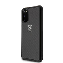 Заредете изображение във визуализатора на галерията – Ferrari Hardcase FEHCAHCS62BK S20 G980 black/czarny Carbon Heritage - TopMag
