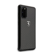 Заредете изображение във визуализатора на галерията – Ferrari Hardcase FEHCAHCS62BK S20 G980 black/czarny Carbon Heritage - TopMag
