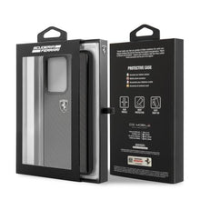 Заредете изображение във визуализатора на галерията – Ferrari Hardcase FEHCAHCS69BK S20 Ultra G988 black/czarny Carbon Heritage - TopMag
