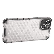 Заредете изображение във визуализатора на галерията – Honeycomb case for iPhone 14 armored hybrid cover blue
