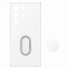Заредете изображение във визуализатора на галерията – Samsung Clear Gadget Case case devide cover ring holder stand transparent (EF-XS918CTEGWW)

