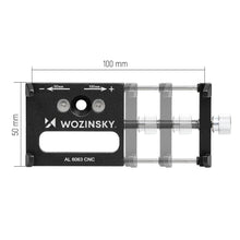 Заредете изображение във визуализатора на галерията – Wozinsky bicycle phone holder on the handlebar black (WBHBK1) - TopMag
