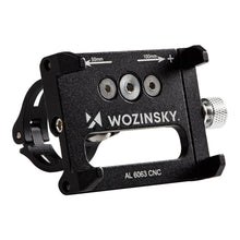 Заредете изображение във визуализатора на галерията – Wozinsky bicycle phone holder on the handlebar black (WBHBK1) - TopMag

