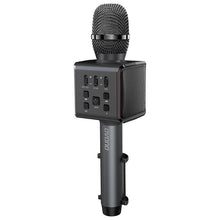 Заредете изображение във визуализатора на галерията – Dudao Wireless Bluetooth Karaoke Microphone Speaker Phone Holder Black (Y16 black) - TopMag
