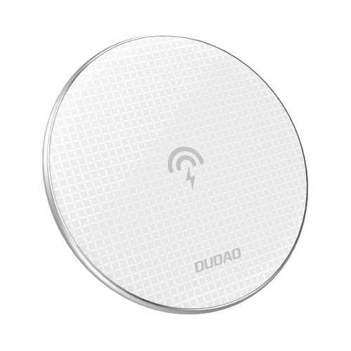 Dudao ultra-thin 10W stylish wireless charger Qi white (A10B white) - TopMag