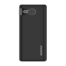 Заредете изображение във визуализатора на галерията – Dudao powerbank 20000 mAh 2x USB / USB Type C / micro USB 2 A with LED screen black (K9Pro-06) - TopMag
