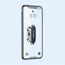 Заредете изображение във визуализатора на галерията – Wozinsky Self-adhesive Magnetic 360 Car Dashboard Mount Silver (WMH-06) - TopMag
