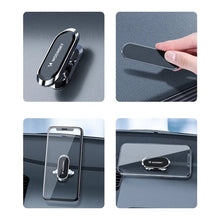 Заредете изображение във визуализатора на галерията – Wozinsky Self-adhesive Magnetic 360 Car Dashboard Mount Silver (WMH-06) - TopMag
