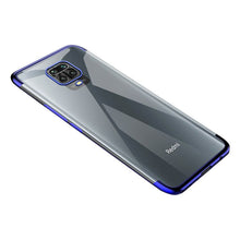 Заредете изображение във визуализатора на галерията – Clear Color Case Gel TPU Electroplating frame Cover for Xiaomi Redmi 10X 4G / Xiaomi Redmi Note 9 blue - TopMag
