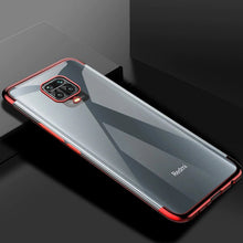 Заредете изображение във визуализатора на галерията – Clear Color Case Gel TPU Electroplating frame Cover for Xiaomi Redmi 10X 4G / Xiaomi Redmi Note 9 blue - TopMag
