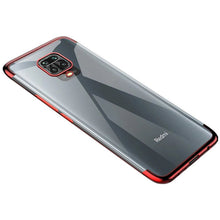 Заредете изображение във визуализатора на галерията – Clear Color Case Gel TPU Electroplating frame Cover for Xiaomi Redmi 10X 4G / Xiaomi Redmi Note 9 red - TopMag
