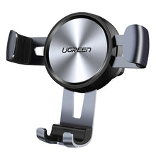 Заредете изображение във визуализатора на галерията – Ugreen car gravity holder for air supply ventilation grille gray (50564)
