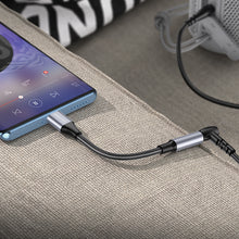 Заредете изображение във визуализатора на галерията – Borofone Adapter BV16 - Type C to jack 3,5mm - black
