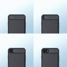 Заредете изображение във визуализатора на галерията – Nillkin CamShield Pro Case Durable Cover with camera protection shield for iPhone SE 2022 / SE 2020 / iPhone 8 / iPhone 7 black - TopMag
