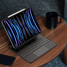 Заредете изображение във визуализатора на галерията – Dux Ducis Bluetooth Keyboard Case (MK Series) for Apple iPad Pro 12.9 (2020/2021/2022) - Black
