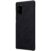 Заредете изображение във визуализатора на галерията – Nillkin Qin original leather case cover for Samsung Galaxy Note 20 black - TopMag
